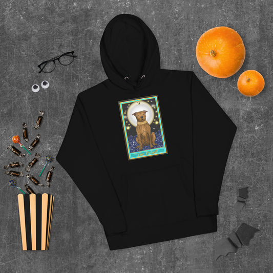 The Pitbull Tarot Card Unisex Hoodie