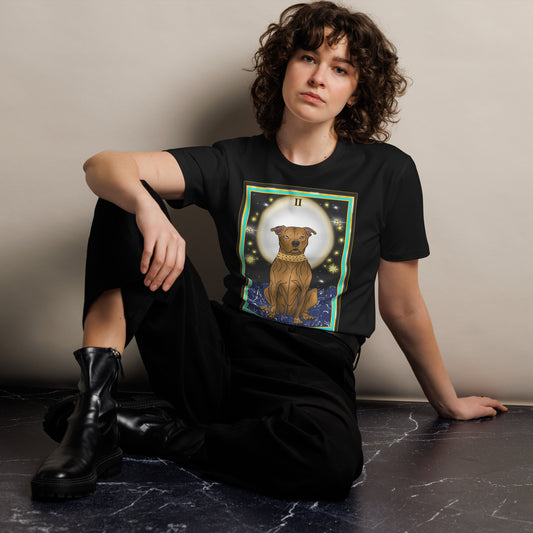 The Pitbull Tarot Card Unisex T-Shirt